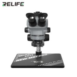 RELIFE RL-M5T Pro-B11 trinocular microscope/0.5X CTV interface/Grey Black