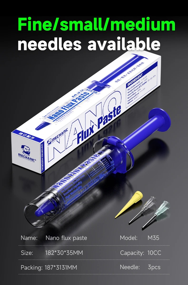 1e353441-f003-4696-90e3-1e4bf9c076bc فلكس لحام MECHANIC Nano M35 معجون