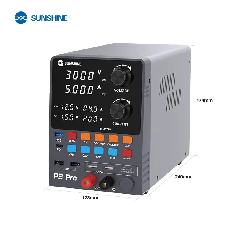696e8598-5542-40ba-a0e3-710e057e9e28 بورسبلاي SUNSHINE P2 Pro ذكي 30 فولت 5 أمبير