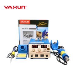 محطة لحام وهواء ساخن YAXUN YX886D+ اثنان في واحد