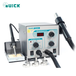 محطة لحام وهواء ساخن QUICK 706W+ اثنان في واحد