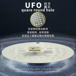 طقم شبلونات MECHANIC UFO لآيفون 8 حتى 16
