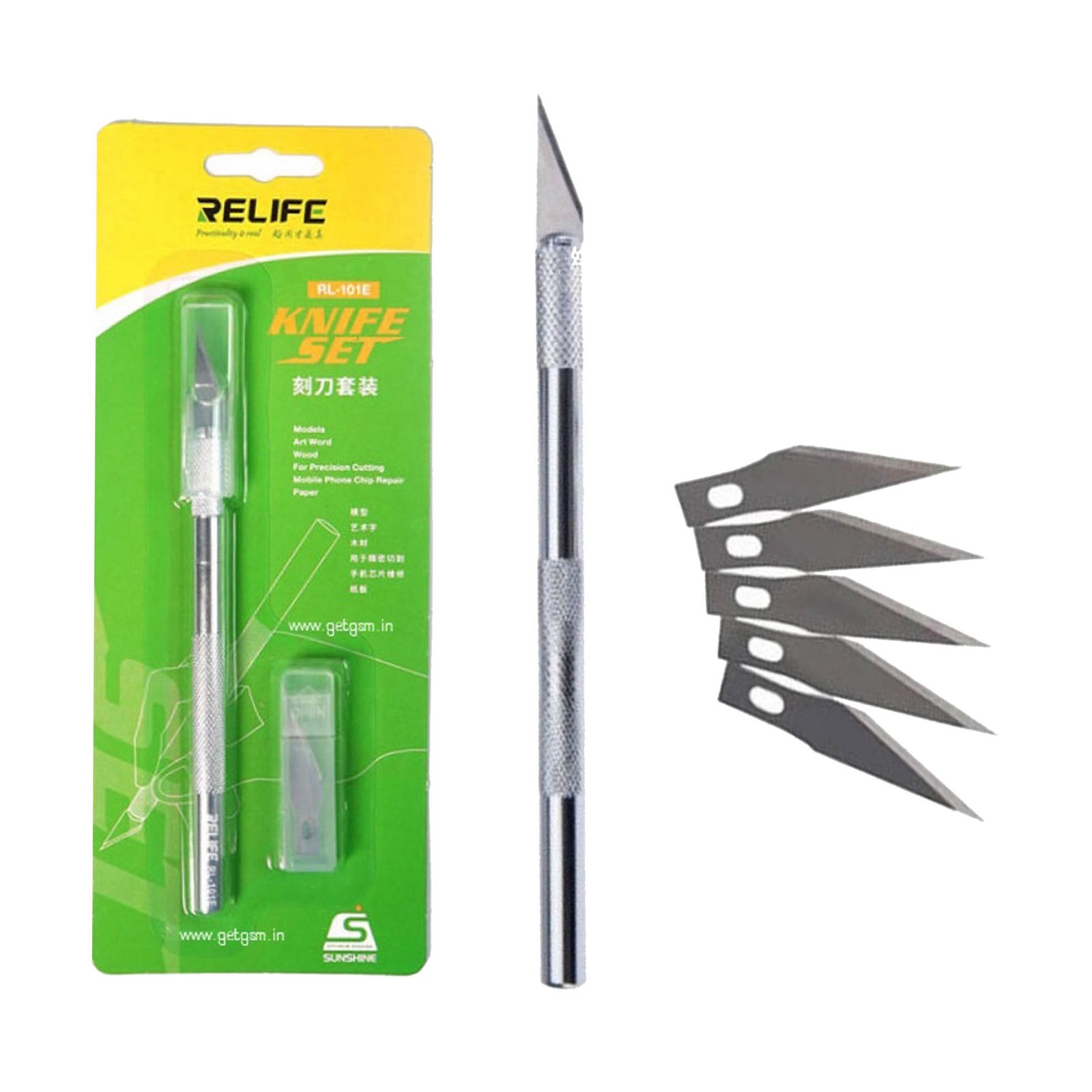 RELIFE-RL101E-KNIFE-SET-WITH-HANDLE-Shoppypack