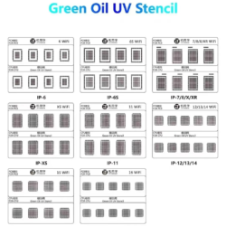 شبلونة عزل أخضر UV من JTX GS-01 لـ72 موديل