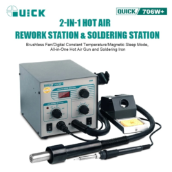 محطة لحام وهواء ساخن QUICK 706W+ اثنان في واحد